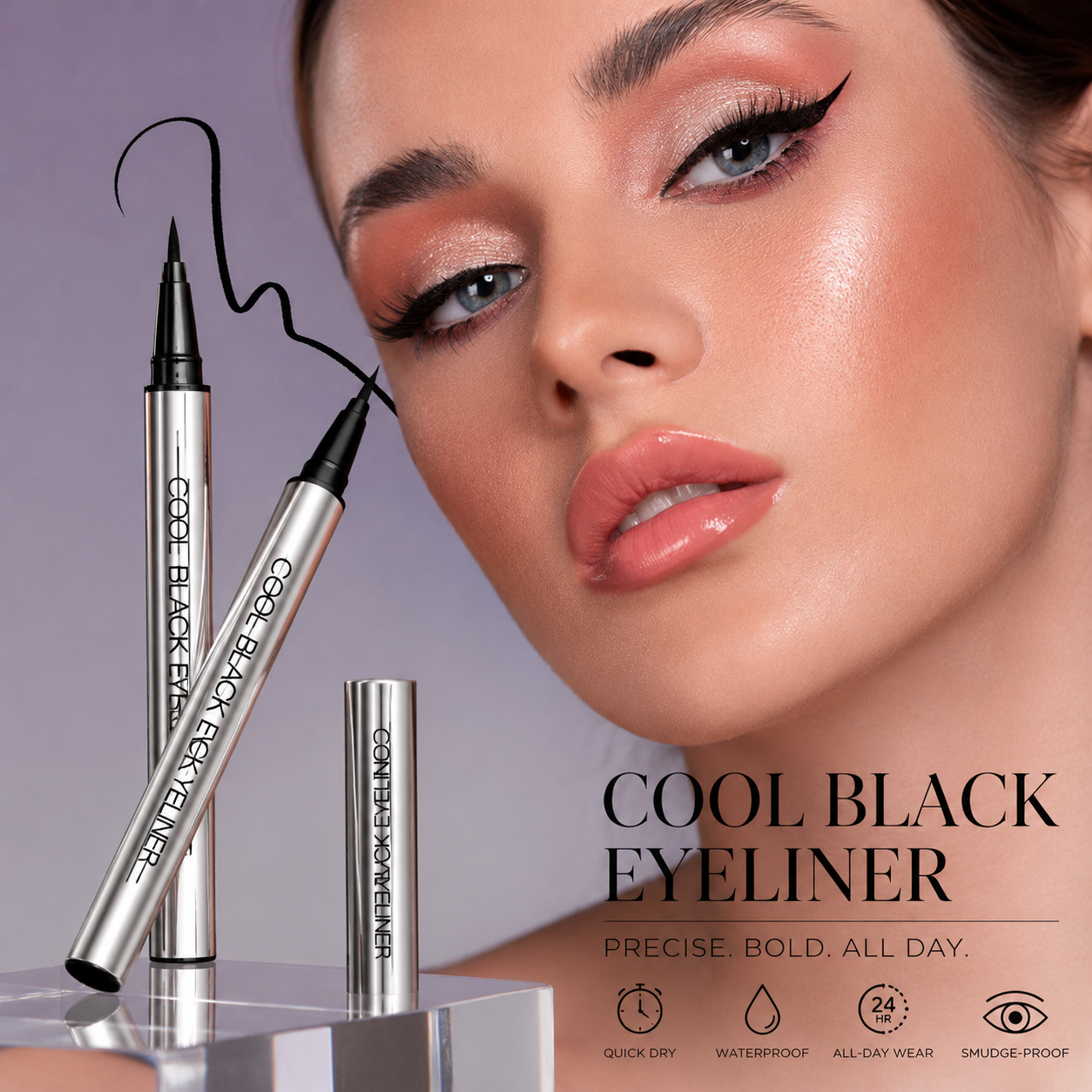 upsell ⏰✨BUY 1 GET 1 FREE 🔥Waterproof & Smudge-Proof Eyeliner-Navalonixcosh®