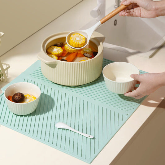 Silicone Drain Pad Non-Slip Heat Insulation Mat