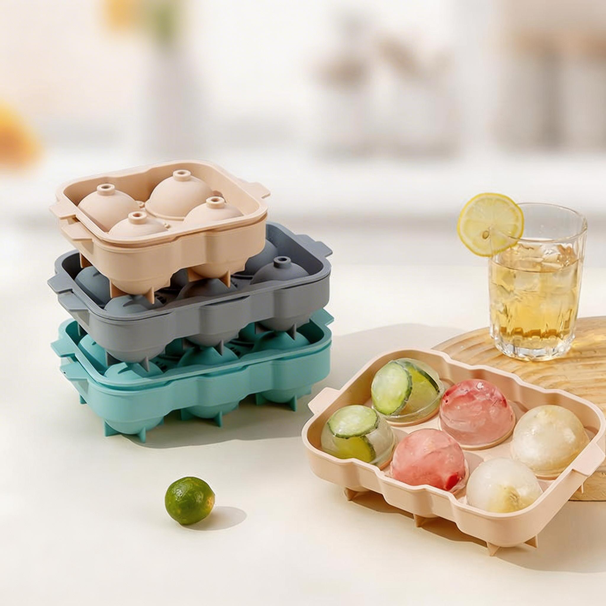 Silicone Ice Cube Mold